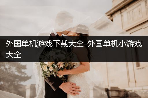 外国单机游戏下载大全-外国单机小游戏大全