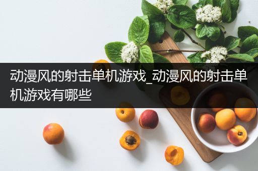 动漫风的射击单机游戏_动漫风的射击单机游戏有哪些