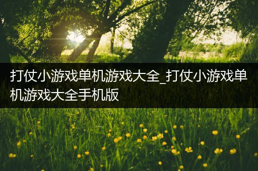 打仗小游戏单机游戏大全_打仗小游戏单机游戏大全手机版