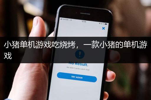 小猪单机游戏吃烧烤，一款小猪的单机游戏