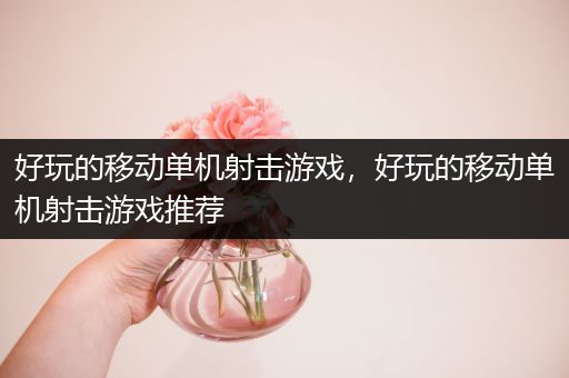 好玩的移动单机射击游戏，好玩的移动单机射击游戏推荐