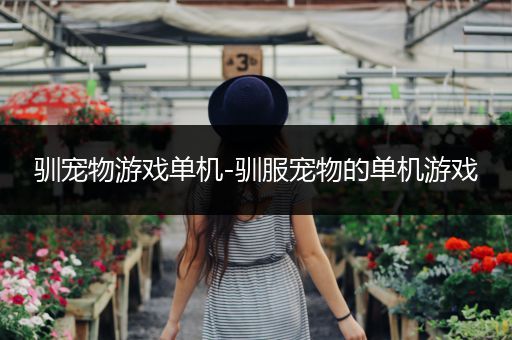 驯宠物游戏单机-驯服宠物的单机游戏