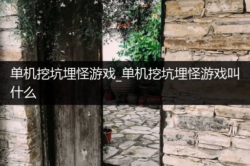 单机挖坑埋怪游戏_单机挖坑埋怪游戏叫什么