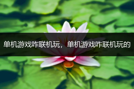 单机游戏咋联机玩，单机游戏咋联机玩的