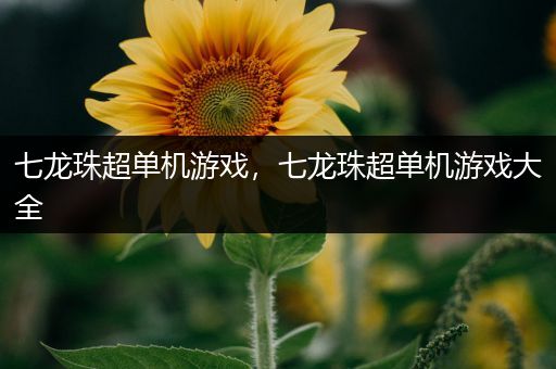 七龙珠超单机游戏，七龙珠超单机游戏大全