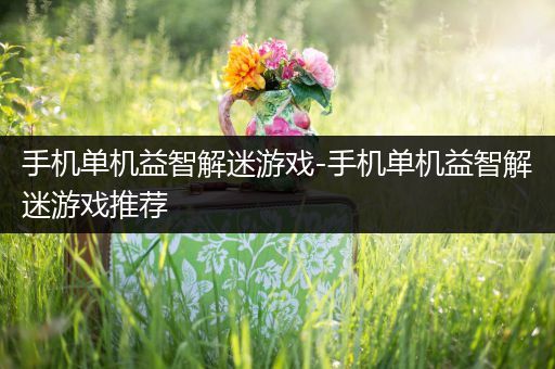 手机单机益智解迷游戏-手机单机益智解迷游戏推荐