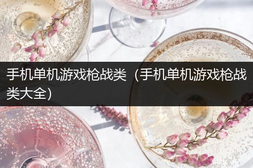 手机单机游戏枪战类（手机单机游戏枪战类大全）