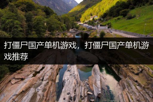 打僵尸国产单机游戏，打僵尸国产单机游戏推荐