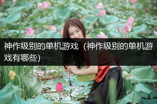 神作级别的单机游戏（神作级别的单机游戏有哪些）