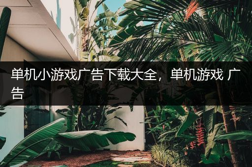单机小游戏广告下载大全，单机游戏 广告