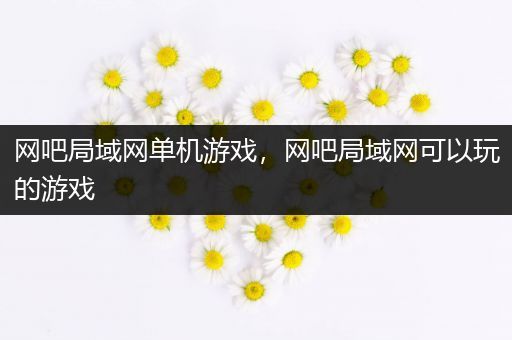网吧局域网单机游戏，网吧局域网可以玩的游戏
