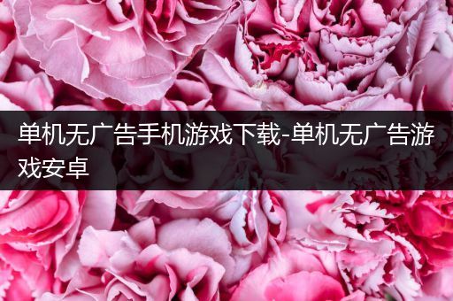 单机无广告手机游戏下载-单机无广告游戏安卓