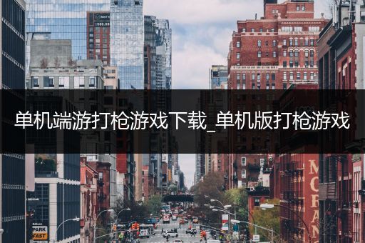 单机端游打枪游戏下载_单机版打枪游戏