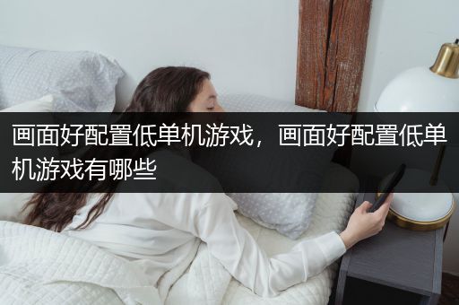画面好配置低单机游戏，画面好配置低单机游戏有哪些