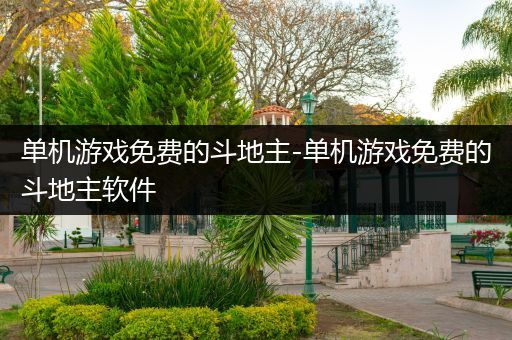 单机游戏免费的斗地主-单机游戏免费的斗地主软件