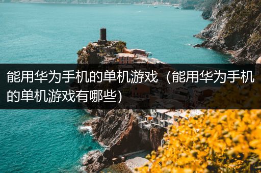 能用华为手机的单机游戏（能用华为手机的单机游戏有哪些）