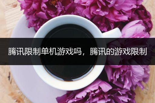 腾讯限制单机游戏吗，腾讯的游戏限制