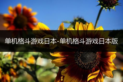 单机格斗游戏日本-单机格斗游戏日本版