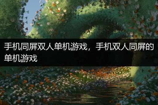 手机同屏双人单机游戏，手机双人同屏的单机游戏