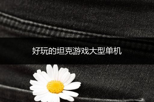 好玩的坦克游戏大型单机