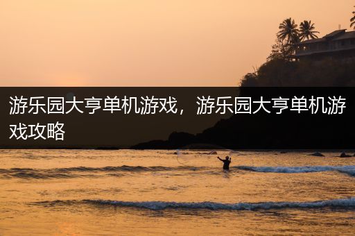 游乐园大亨单机游戏，游乐园大亨单机游戏攻略