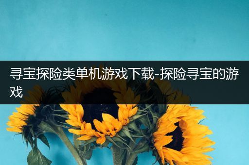 寻宝探险类单机游戏下载-探险寻宝的游戏