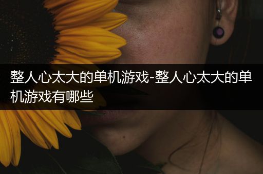 整人心太大的单机游戏-整人心太大的单机游戏有哪些