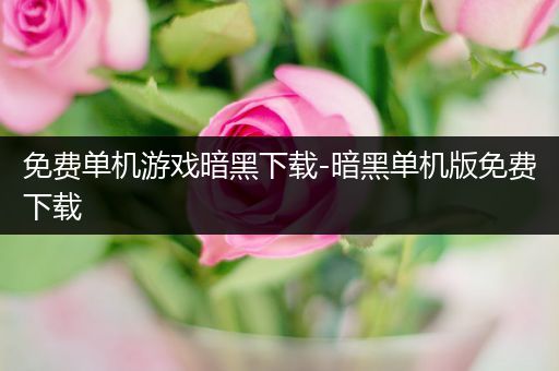 免费单机游戏暗黑下载-暗黑单机版免费下载