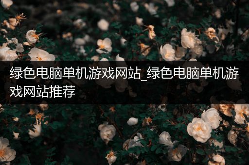 绿色电脑单机游戏网站_绿色电脑单机游戏网站推荐