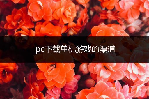 pc下载单机游戏的渠道
