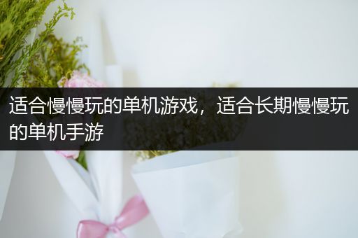 适合慢慢玩的单机游戏，适合长期慢慢玩的单机手游