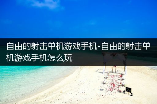 自由的射击单机游戏手机-自由的射击单机游戏手机怎么玩