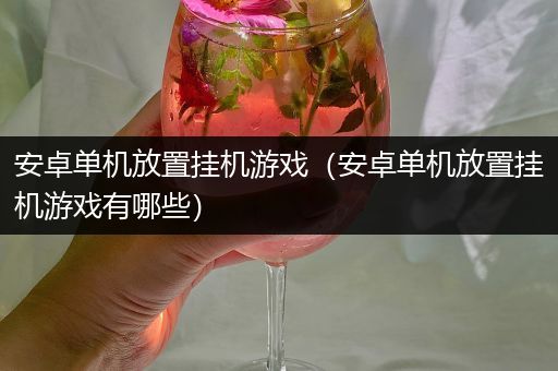 安卓单机放置挂机游戏（安卓单机放置挂机游戏有哪些）