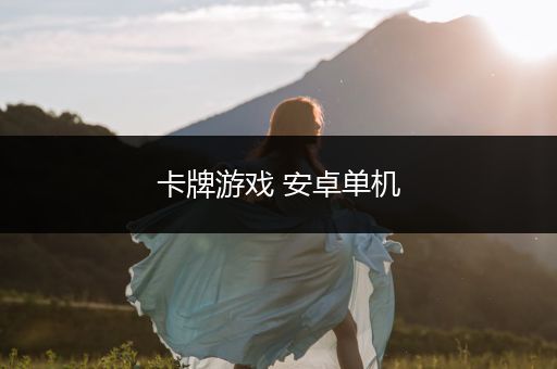 卡牌游戏 安卓单机