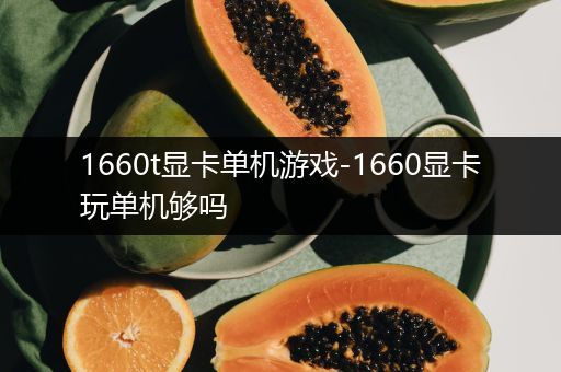 1660t显卡单机游戏-1660显卡玩单机够吗