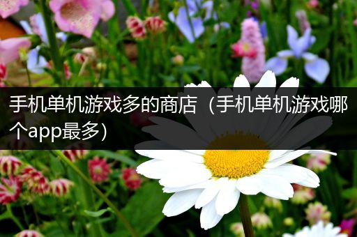 手机单机游戏多的商店（手机单机游戏哪个app最多）
