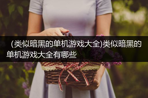 （类似暗黑的单机游戏大全)类似暗黑的单机游戏大全有哪些