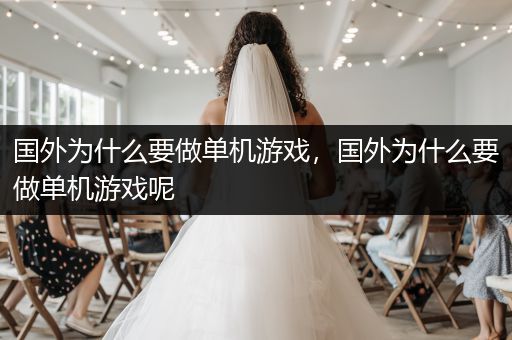 国外为什么要做单机游戏，国外为什么要做单机游戏呢