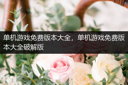 单机游戏免费版本大全，单机游戏免费版本大全破解版