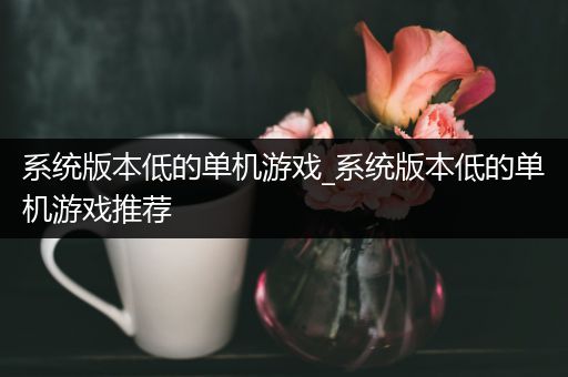 系统版本低的单机游戏_系统版本低的单机游戏推荐