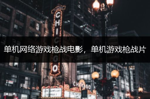 单机网络游戏枪战电影，单机游戏枪战片