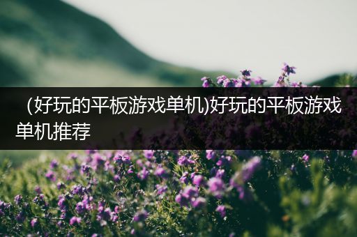 （好玩的平板游戏单机)好玩的平板游戏单机推荐