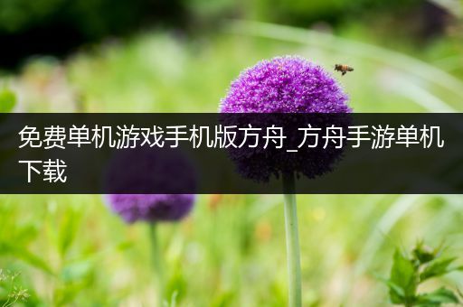 免费单机游戏手机版方舟_方舟手游单机下载