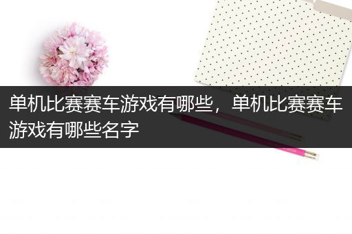 单机比赛赛车游戏有哪些，单机比赛赛车游戏有哪些名字