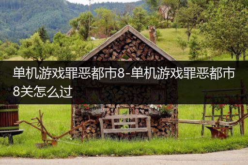 单机游戏罪恶都市8-单机游戏罪恶都市8关怎么过