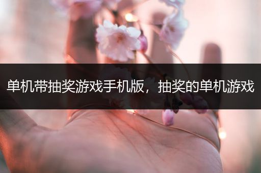 单机带抽奖游戏手机版，抽奖的单机游戏