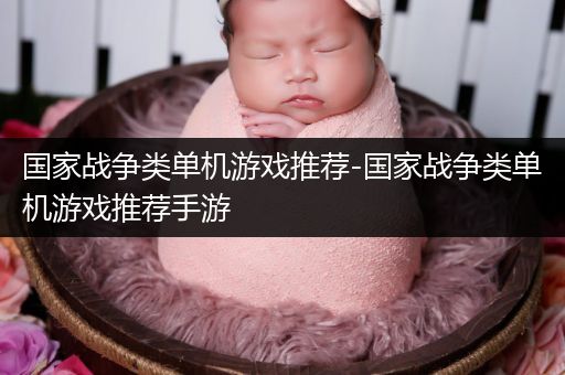 国家战争类单机游戏推荐-国家战争类单机游戏推荐手游