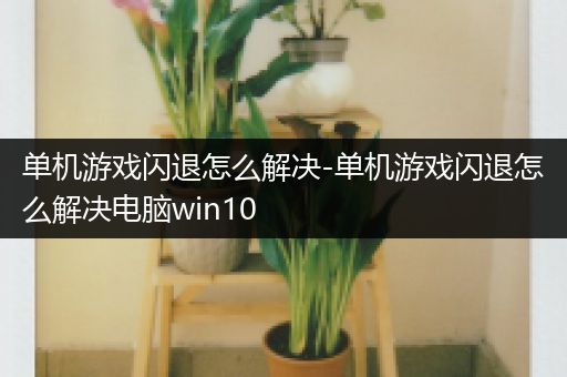 单机游戏闪退怎么解决-单机游戏闪退怎么解决电脑win10