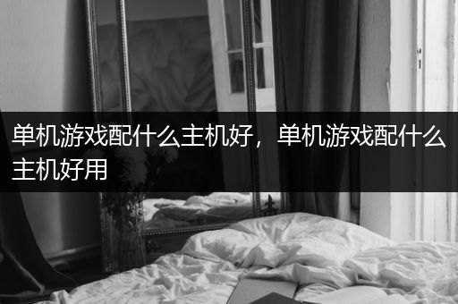 单机游戏配什么主机好，单机游戏配什么主机好用