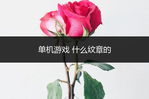 单机游戏 什么纹章的